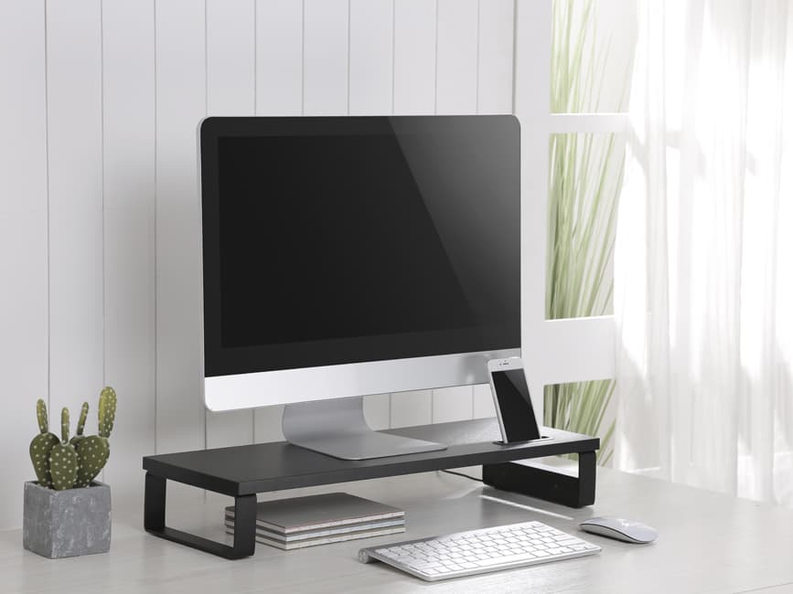 EQUIP ERGO BASE MONITOR STAND WHITH USB 650881 #PROMO FIM STOCK# — miniatura 5