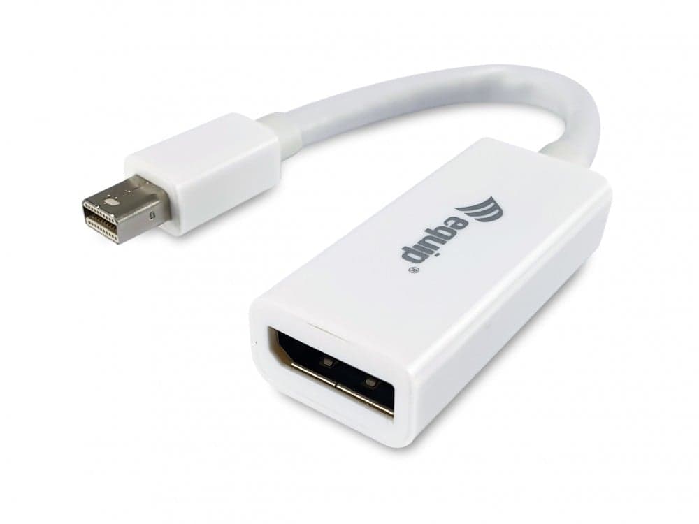 EQUIP ADAPTADOR MINI DISPLAYPORT TO DISPLAYPORT ADAPTER WHITE — miniatura 1