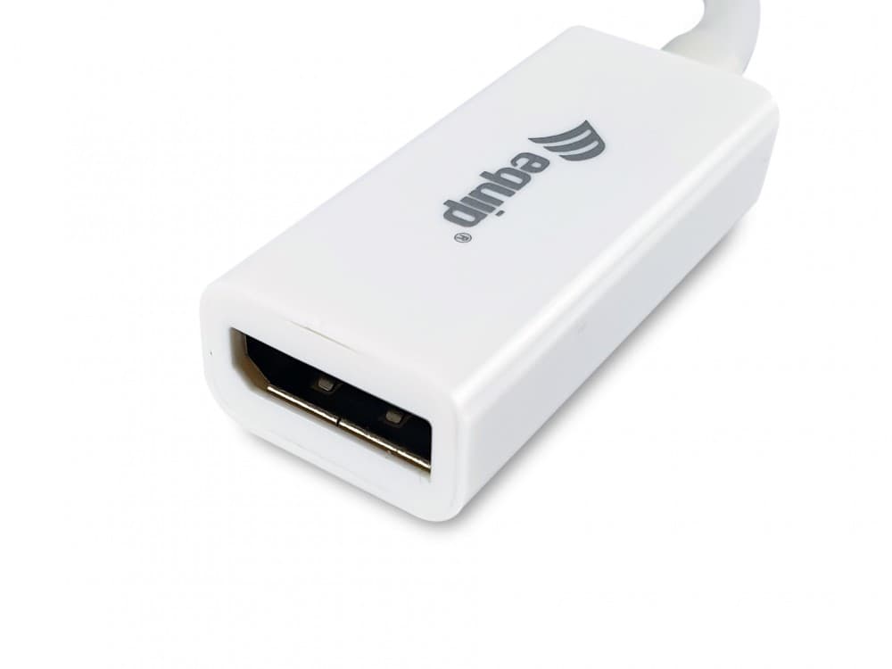 EQUIP ADAPTADOR MINI DISPLAYPORT TO DISPLAYPORT ADAPTER WHITE — miniatura 5