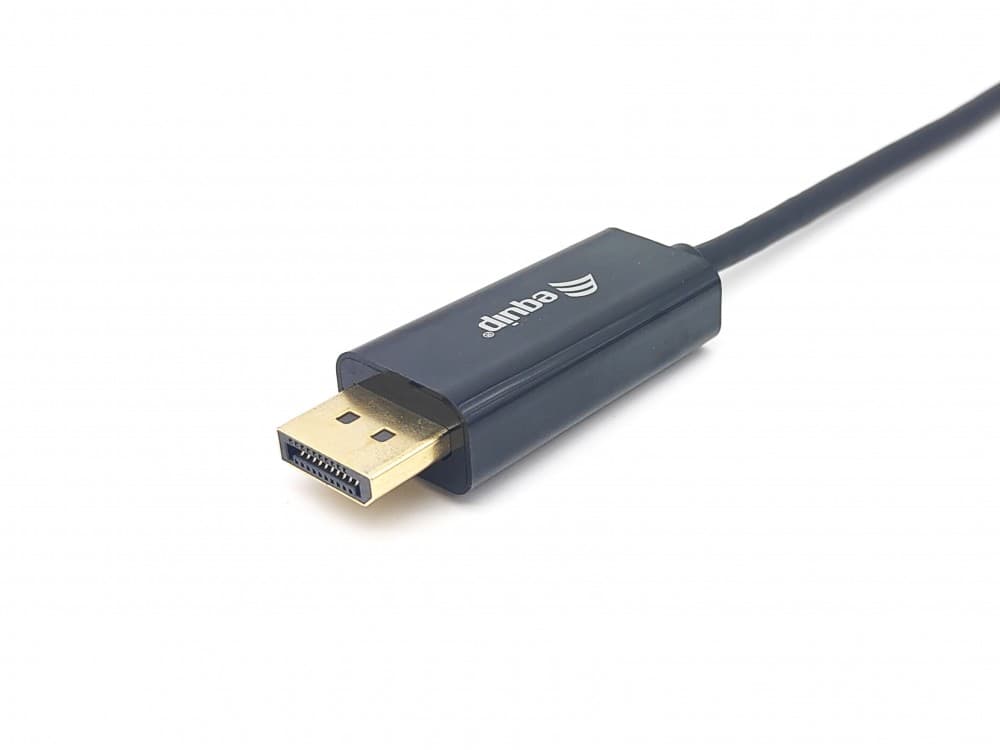 EQUIP CABO USB-C TO DISPLAYPORT M/M 4K/60HZ ABS SHELL 1.0MT — miniatura 2