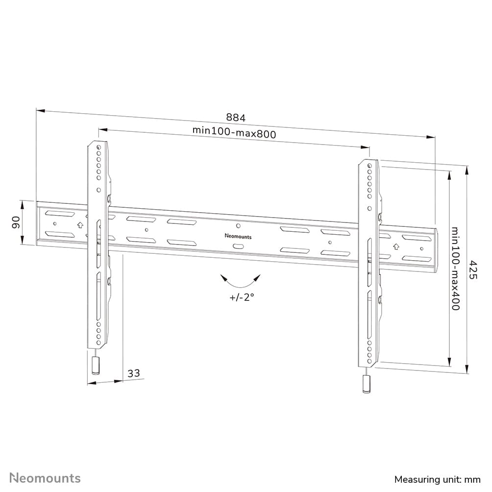 Neomounts WL30S-850BL18, miniatura 20
