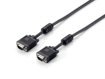 EQUIP CABO VGA HDB15 M/M BLINDADO C/FERRITE 1.8MT — miniatura 2