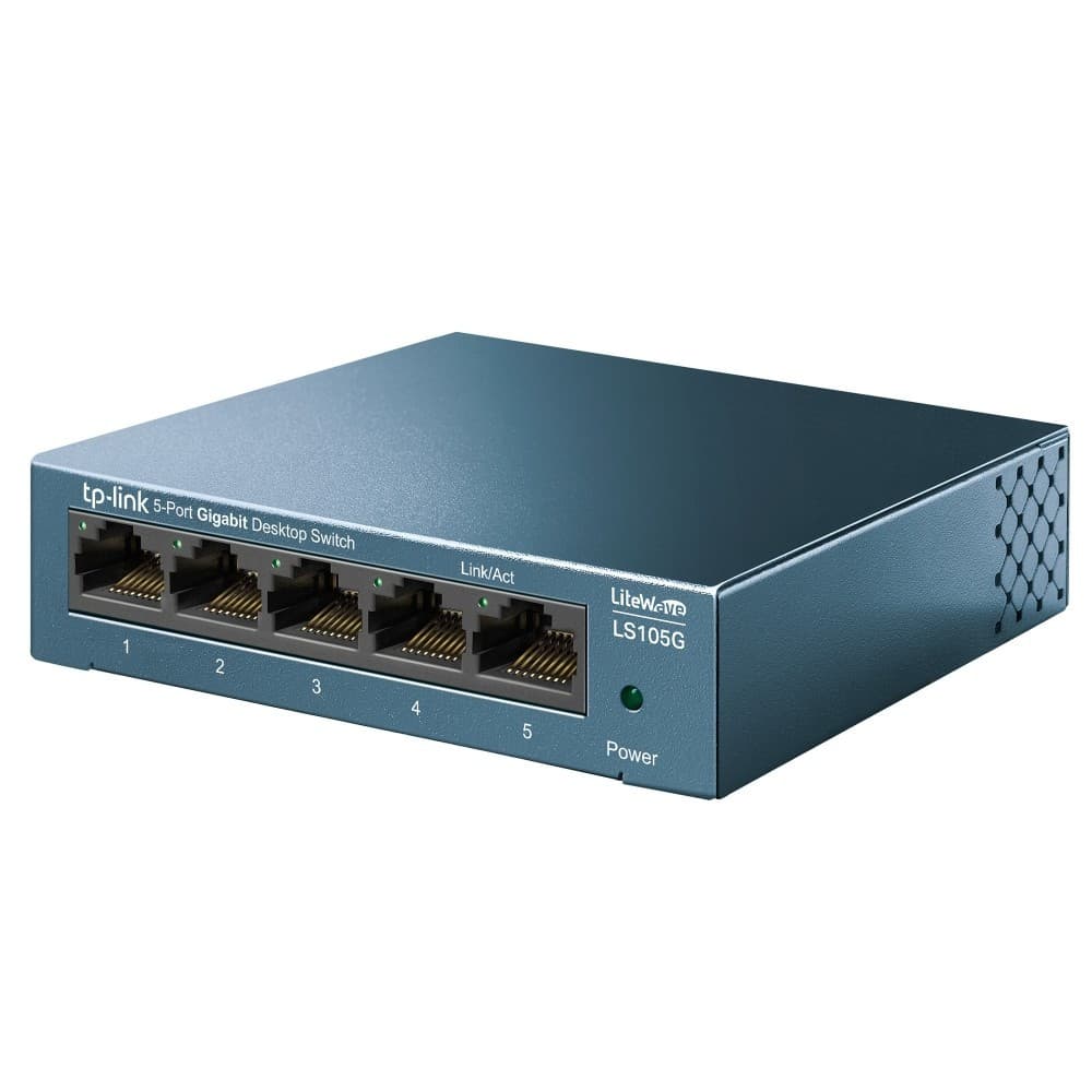 TP-LINK SWITCH LITEWAVE 5-PORT GIGABIT DESKTOP — miniatura 4