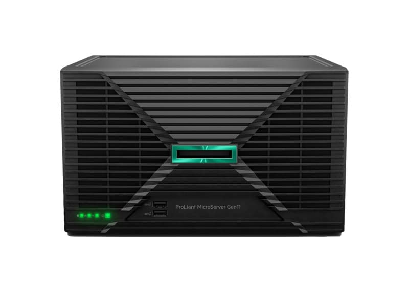 HPE PROLIANT MICROSERVER GEN11 G7400 2-C 16GB-U 4LFF-NHP 1TB 800W SMART CHOICE — miniatura 1