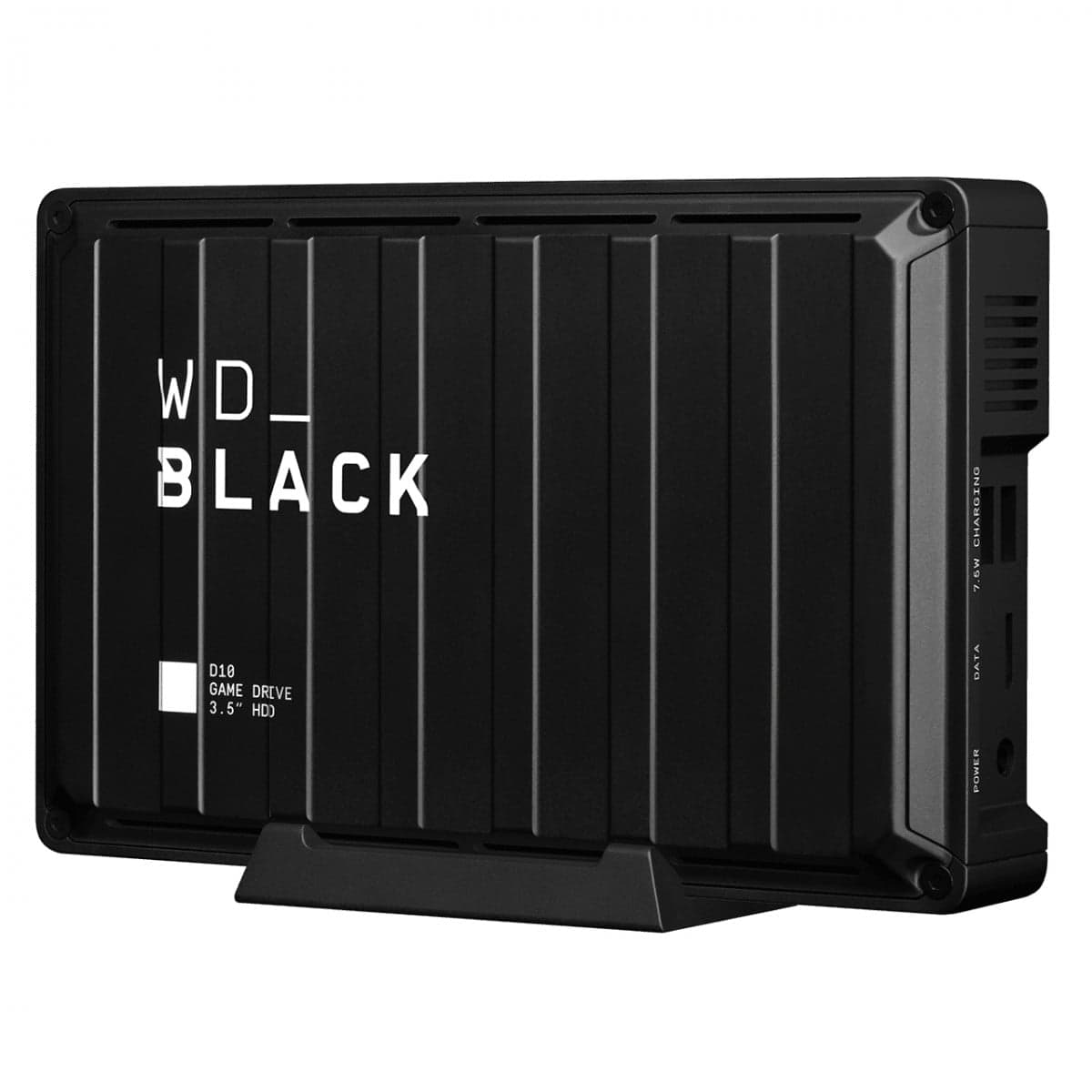 WD_BLACK D10 Game Drive WDBA3P0080HBK - Disco rígido - 8 TB - externa (portátil) - USB 3.2 Gen 1 - 7200 rpm - preto — miniatura 3