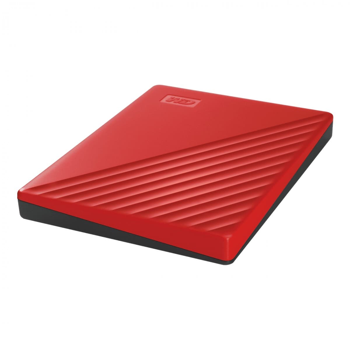 WD My Passport WDBYVG0020BRD - Disco rígido - encriptado - 2 TB - externa (portátil) - USB 3.2 Gen 1 - 256-bits AES - vermelho — miniatura 4