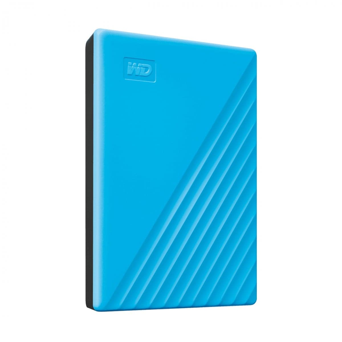 WD My Passport WDBPKJ0040BBL - Disco rígido - encriptado - 4 TB - externa (portátil) - USB 3.2 Gen 1 - 256-bits AES - azul — miniatura 3