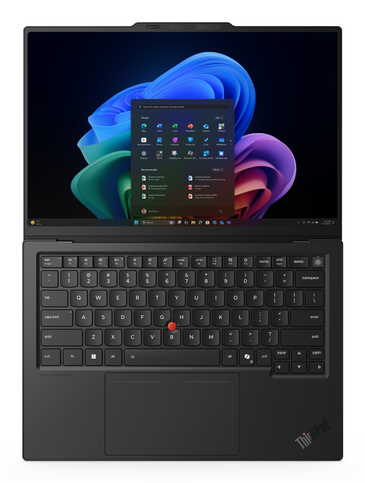 Lenovo ThinkPad X1 Carbon Gen 14 Aura Edition Copilot+ PC, miniatura 15