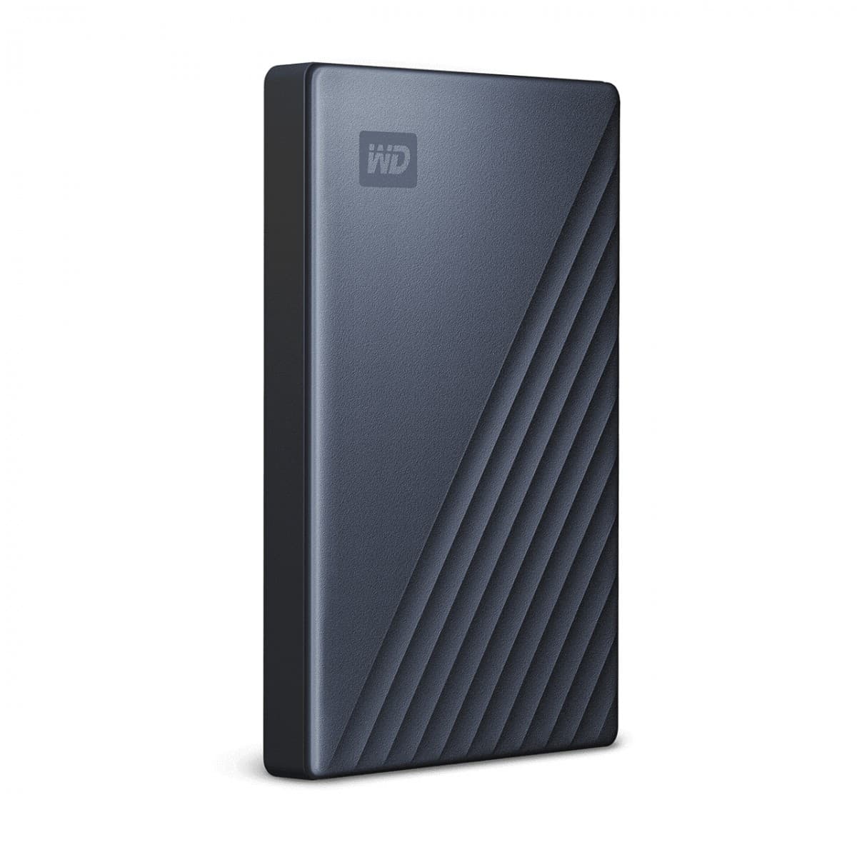 WD My Passport Ultra WDBFTM0050BBL - Disco rígido - encriptado - 5 TB - externa (portátil) - USB 3.1 (USB C conector) - 256-bits AES - azul, miniatura 2
