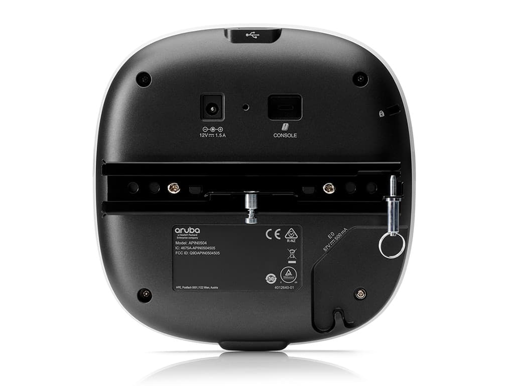 HPE Aruba AP-504 (RW) - Campus - ponto de acesso sem fios - Bluetooth, Wi-Fi 6 - 2.4 GHz, 5 GHz, miniatura 2