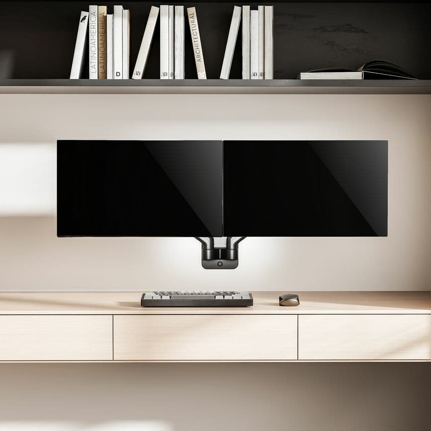 Equip Suporte de parede para monitor duplo de 17"-32” — miniatura 7