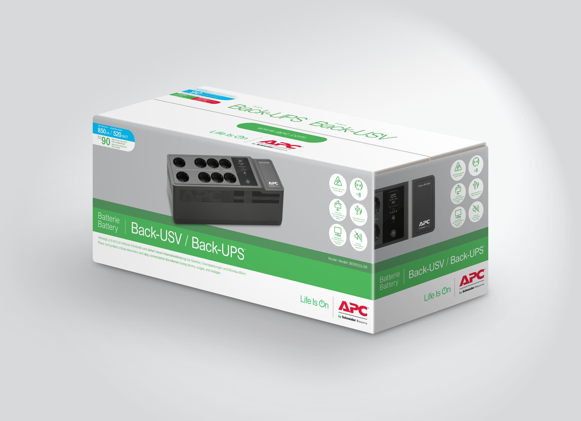 APC BE850G2-GR — miniatura 7