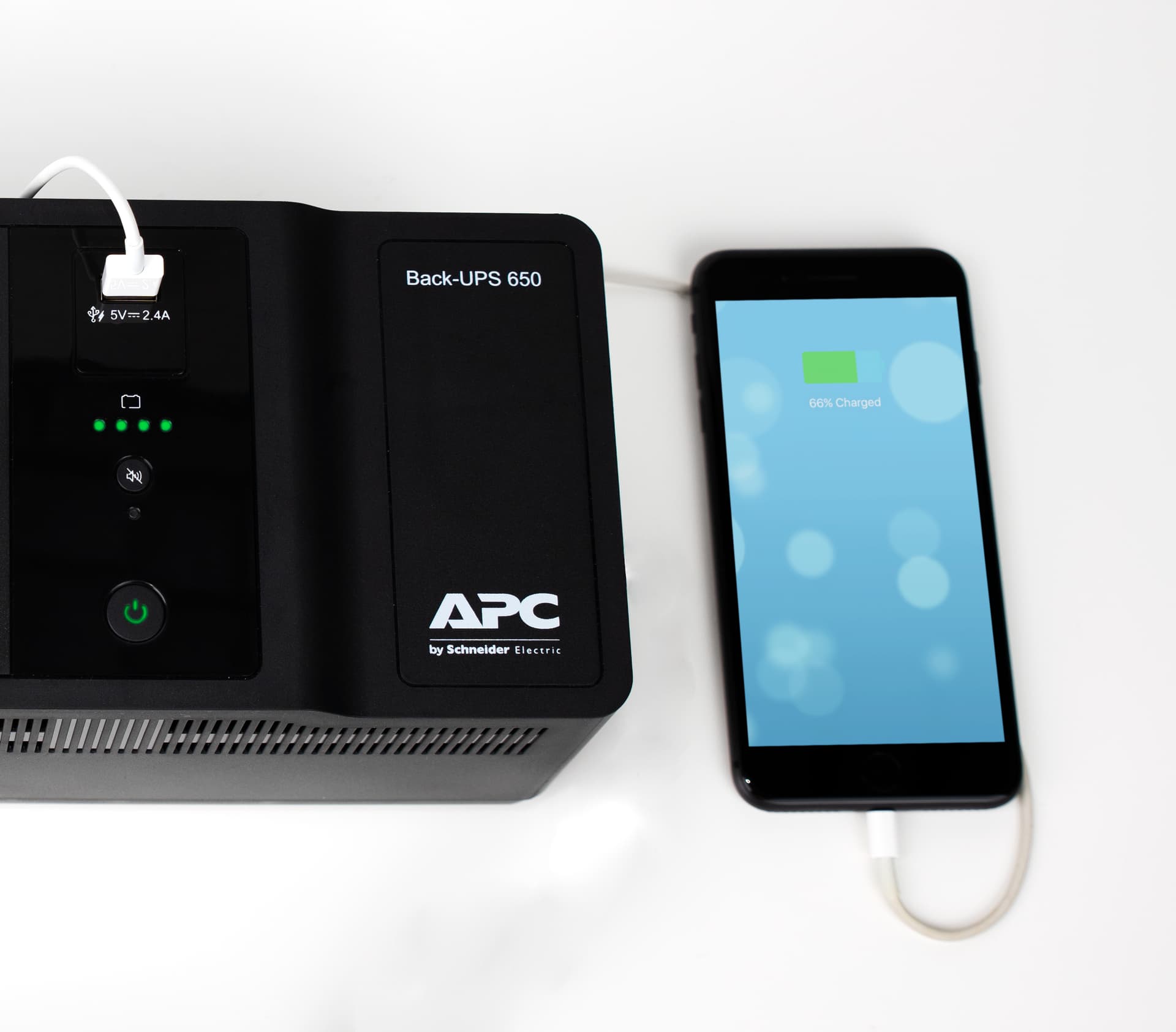 APC Back-UPS 650VA 230V 1 USB charging port - (Offline-) USV — miniatura 6