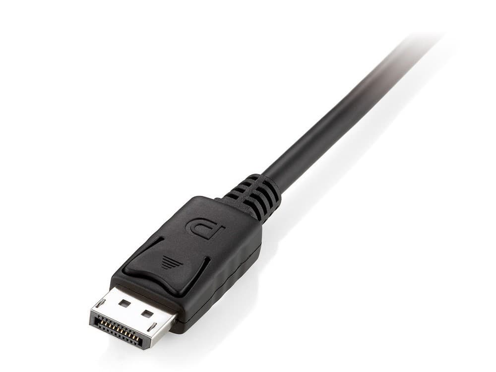 EQUIP CABO DISPLAYPORT 1.2 M/M 5.0M BLACK WITH LATCH — miniatura 2