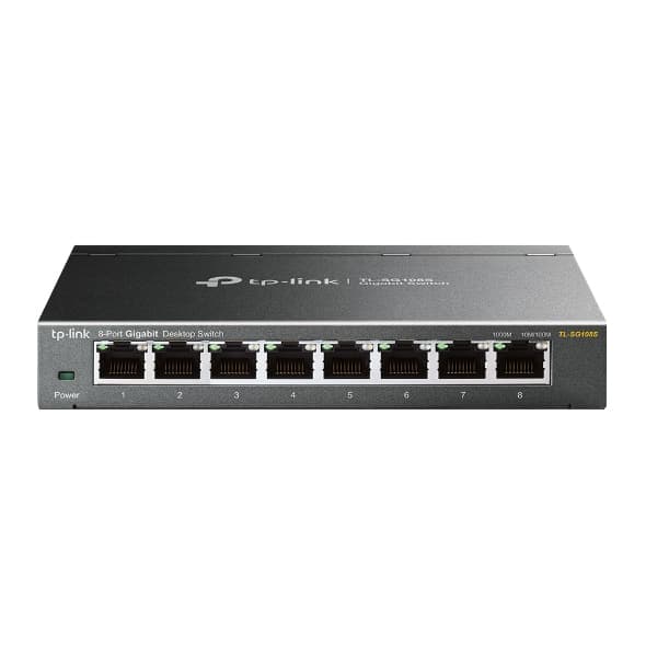 TP-LINK SWITCH DESKTOP 8PORT 10/100/1000MBPS — miniatura 4