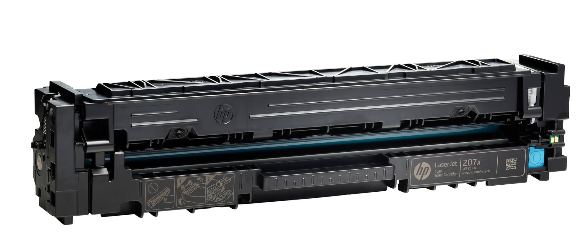 HP Toner LaserJet Original 207A Ciano — miniatura 2