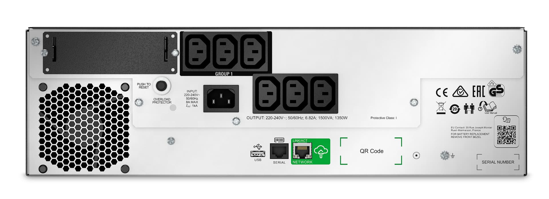 APC SMTL1500RMI3UC — miniatura 2