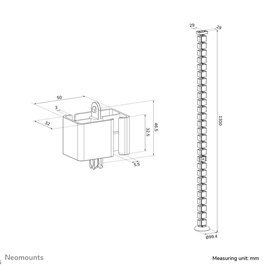 Neomounts ADS06-132WH, miniatura 13