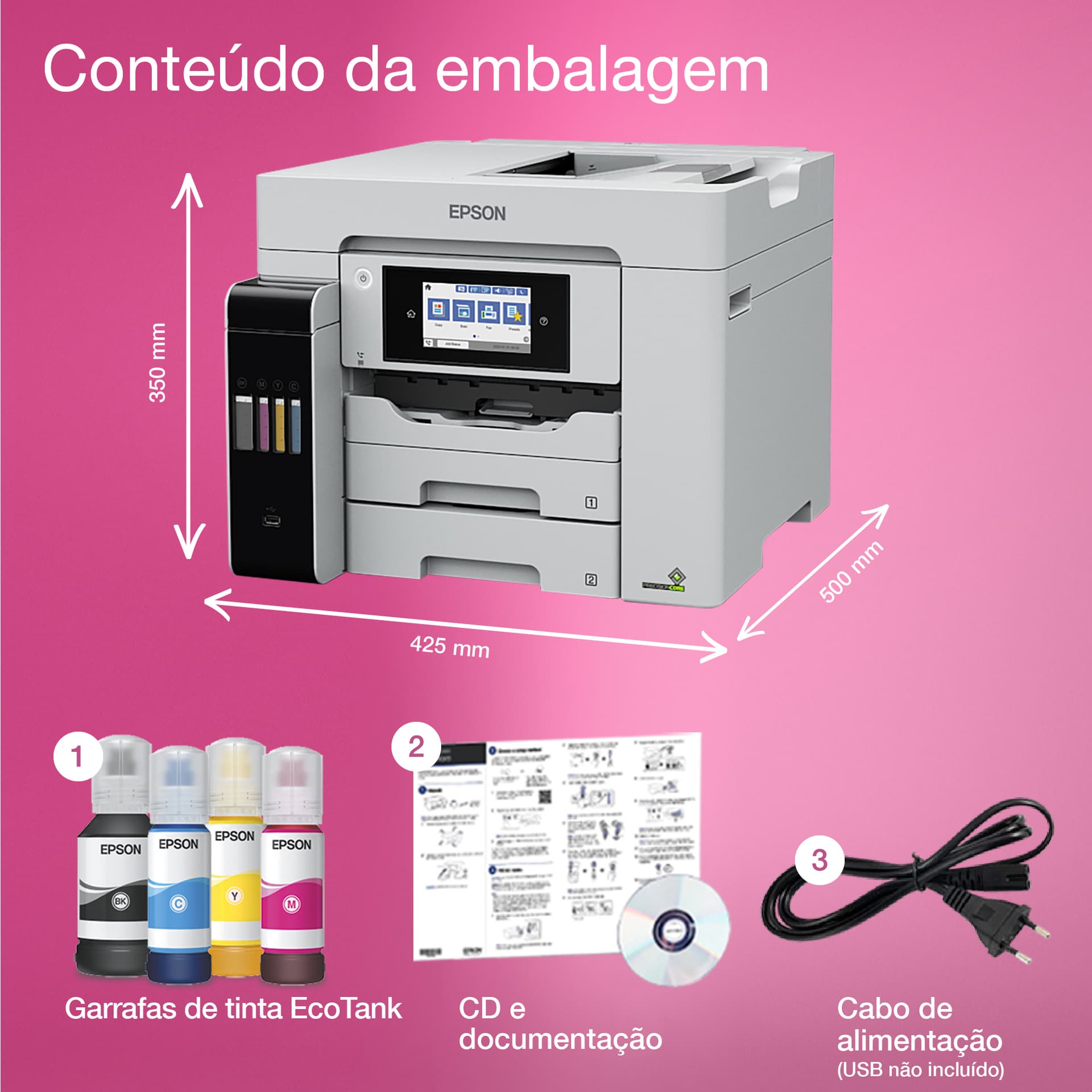 Epson EcoTank Pro ET-5885, miniatura 2