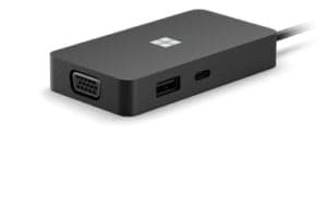 Microsoft USB-C Travel Hub - Estação de engate - USB-C - VGA, HDMI - 1GbE - comercial — miniatura 1
