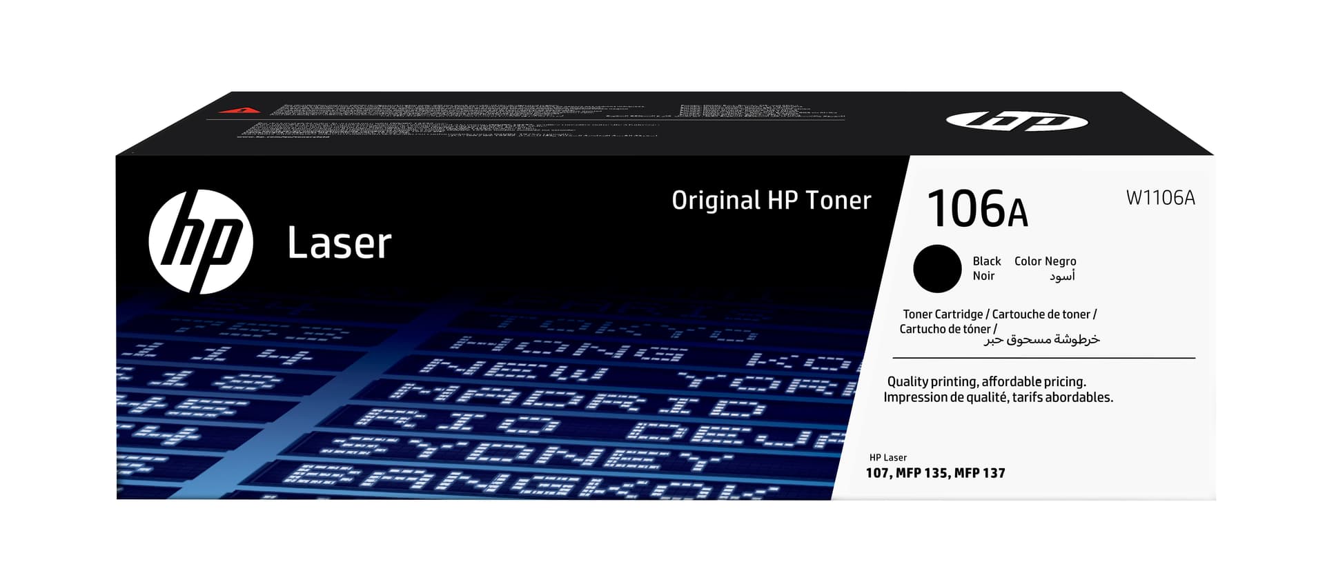 HP Toner Laser Original 106A Preto, miniatura 1