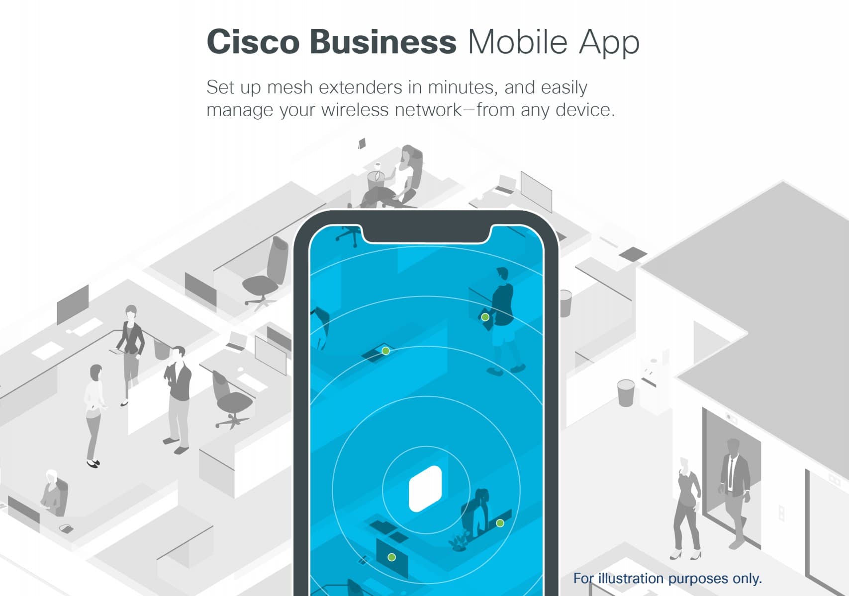 Cisco Business 240AC - Ponto de acesso sem fios - Wi-Fi 5 - 2.4 GHz, 5 GHz — miniatura 6