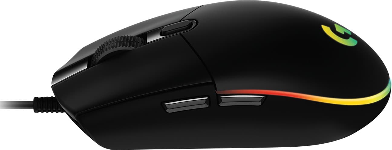 Logitech Gaming Mouse G102 LIGHTSYNC - Rato - para direita - óptico - 6 botões - com cabo - USB - preto — miniatura 3