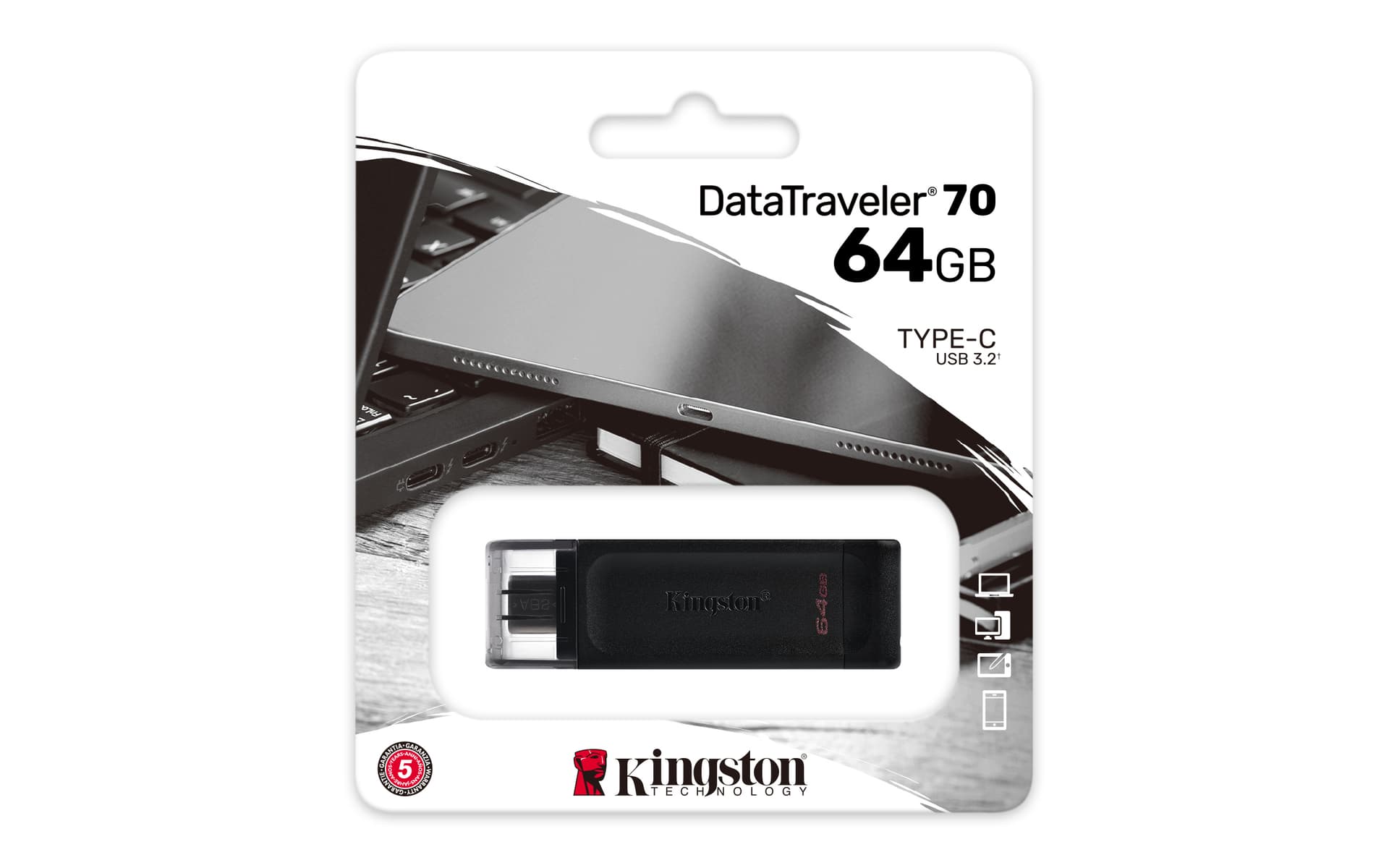 Kingston Technology DataTraveler 70 — miniatura 5