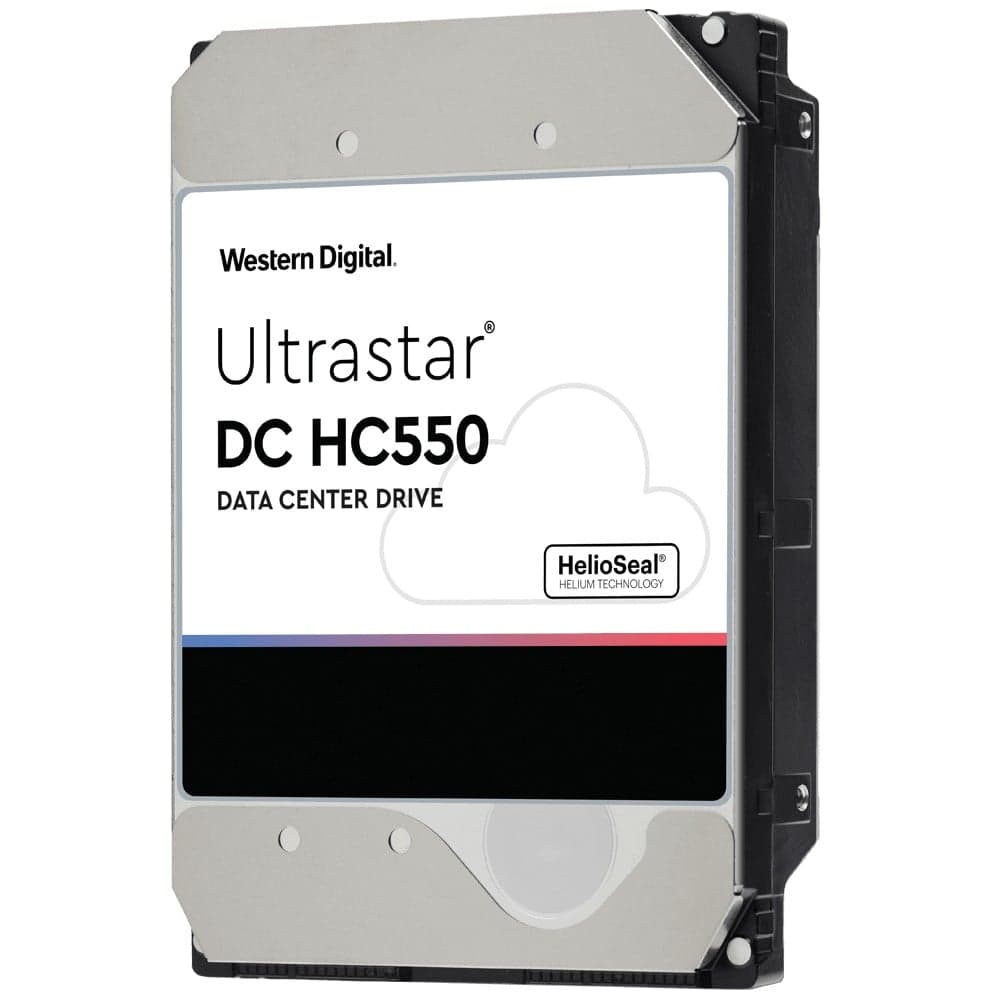WD Ultrastar DC HC550 WUH721816AL5204 - Disco rígido - 16 TB - interna - 3.5" - SAS 12Gb/s - 7200 rpm - buffer: 512 MB — miniatura 1