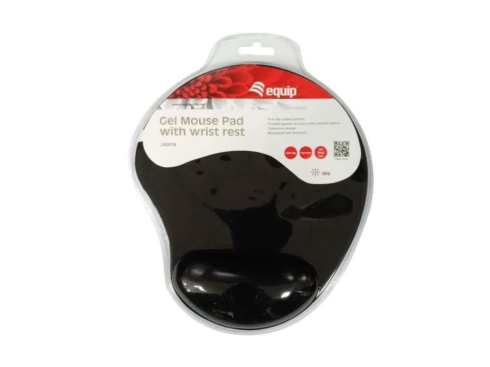 EQUIP LIFE TAPETE RATO C/ APOIO PULSO GEL BLACK — miniatura 5