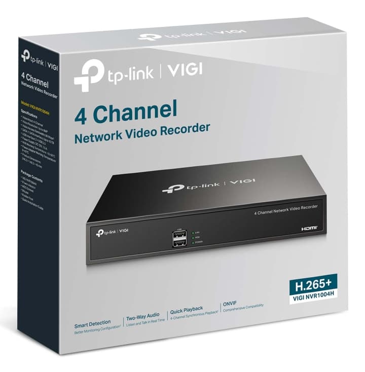 TP-Link VIGI NVR1004H, miniatura 4
