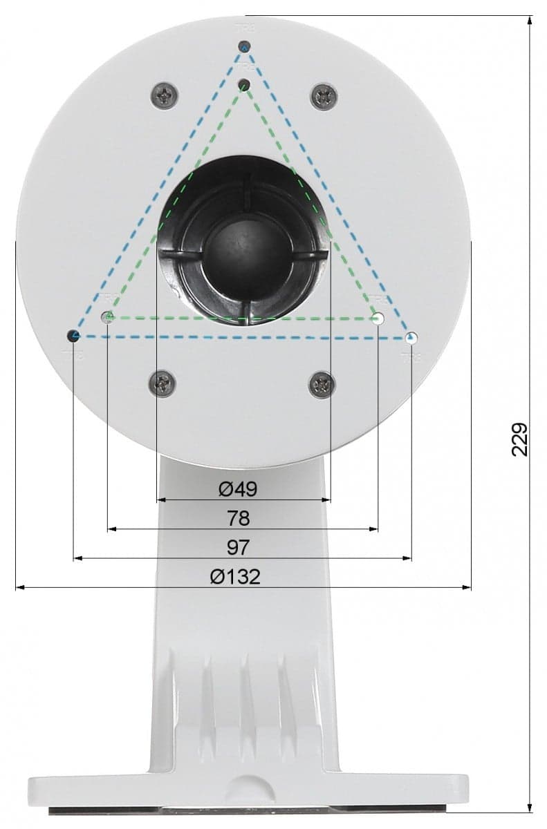 Hikvision DS-1273ZJ-130-TRL Wall mount, miniatura 2