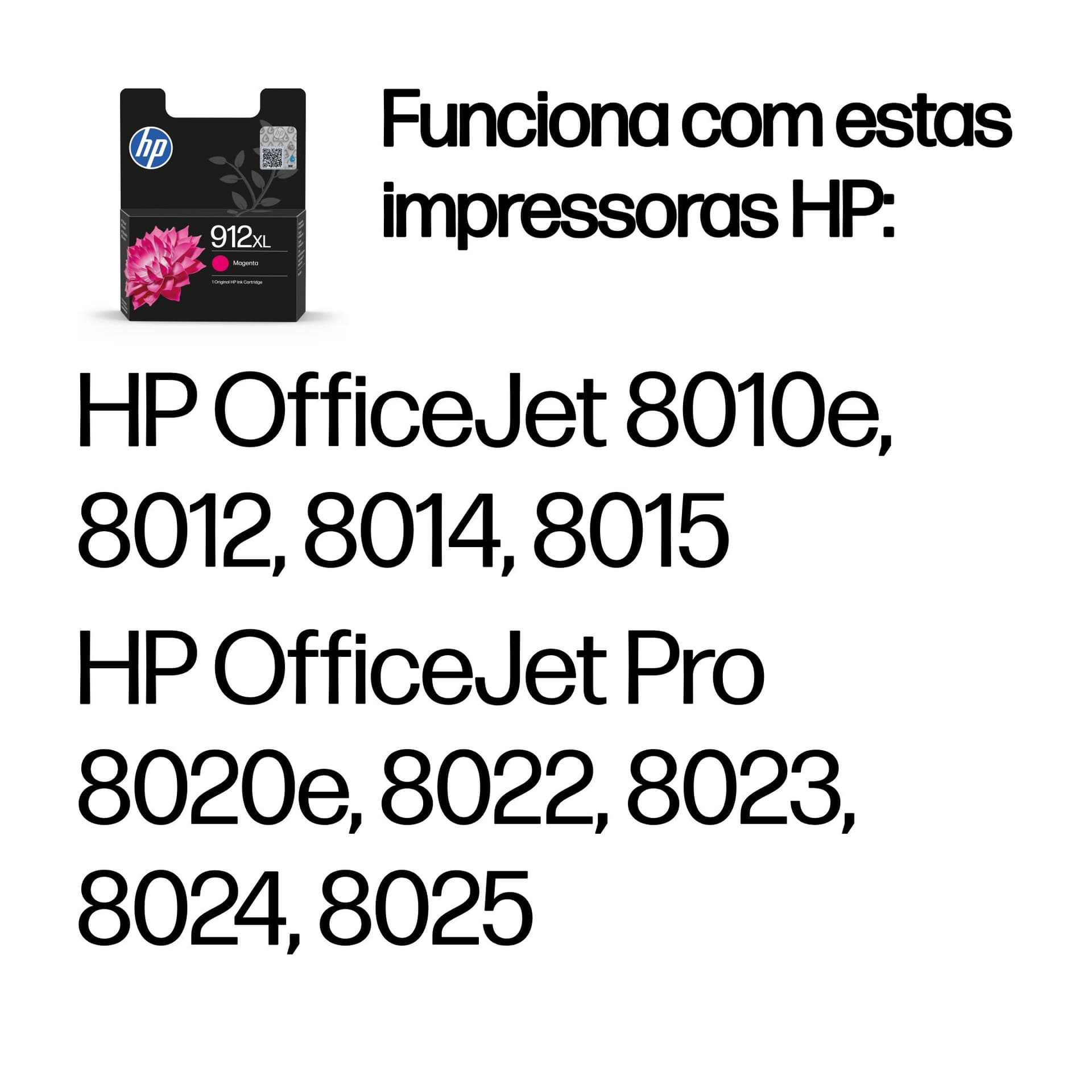 HP Tinteiro Original 912XL Magenta de elevado rendimento — miniatura 2