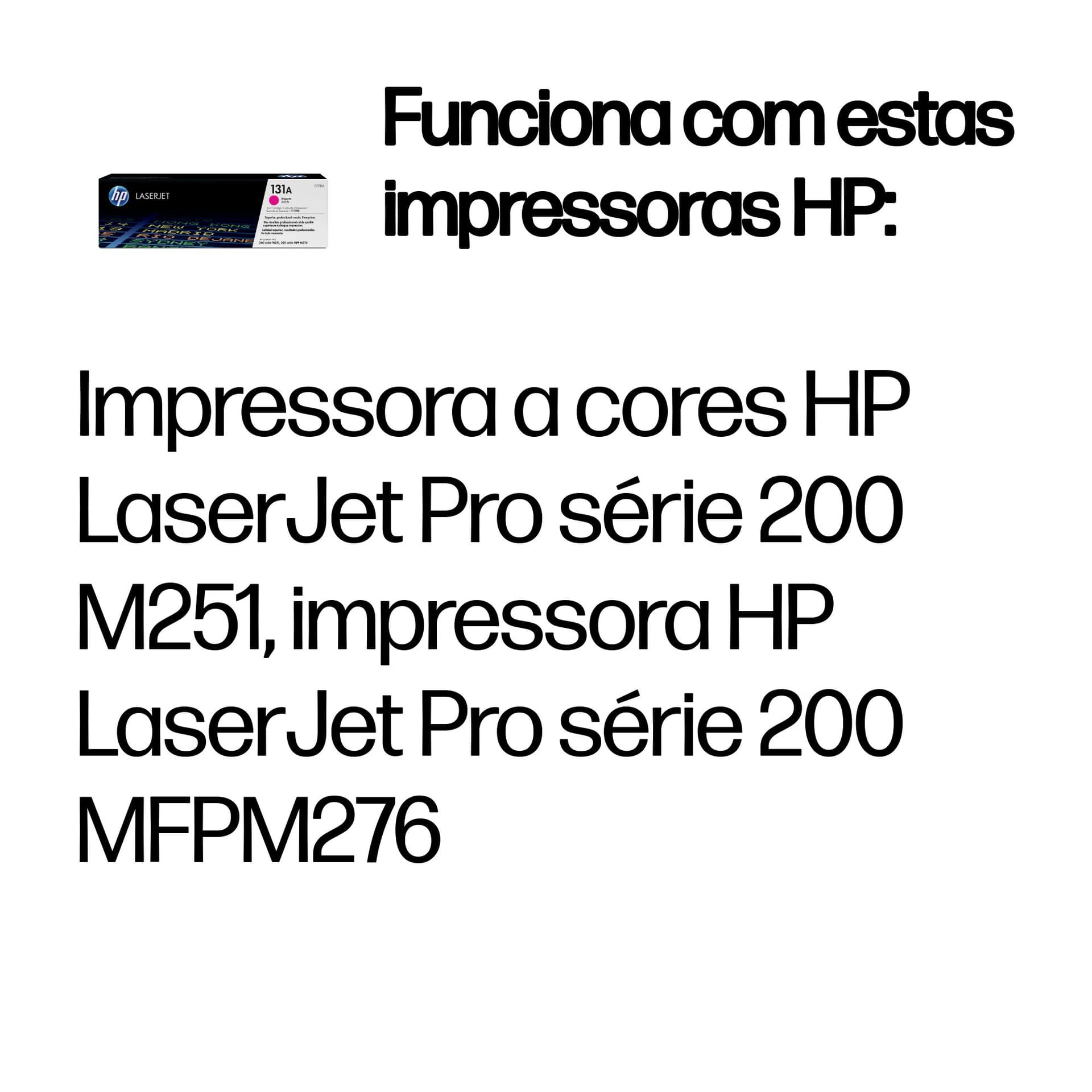 HP Toner LaserJet Original 131A Magenta — miniatura 2