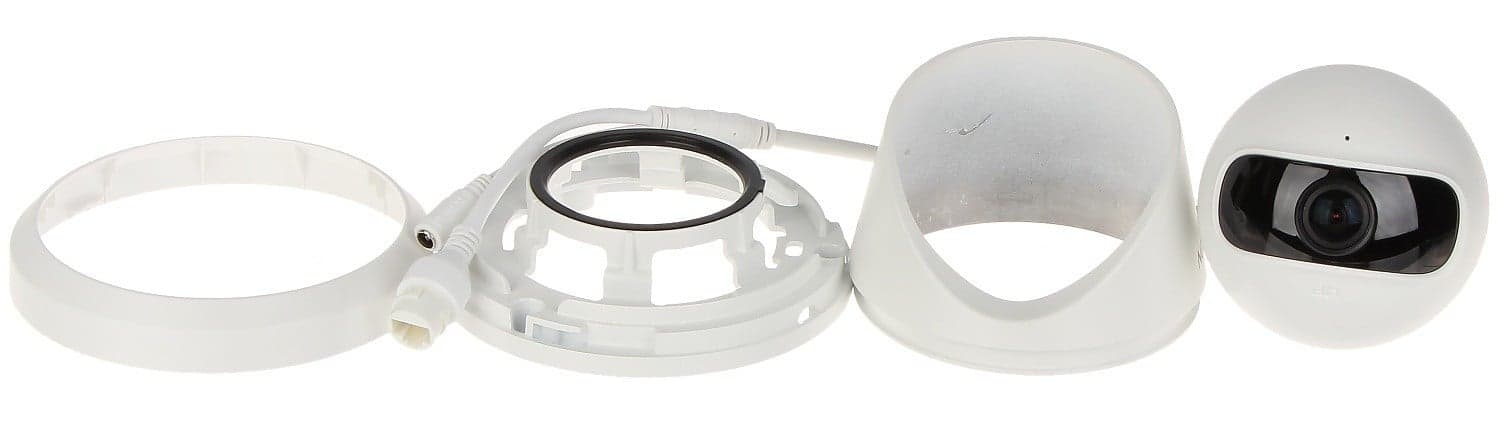 Hikvision DS-2CD2345G0P-I(1.68mm) 4 MP Super Wide Angle Fixed Turret Network Camera, miniatura 2