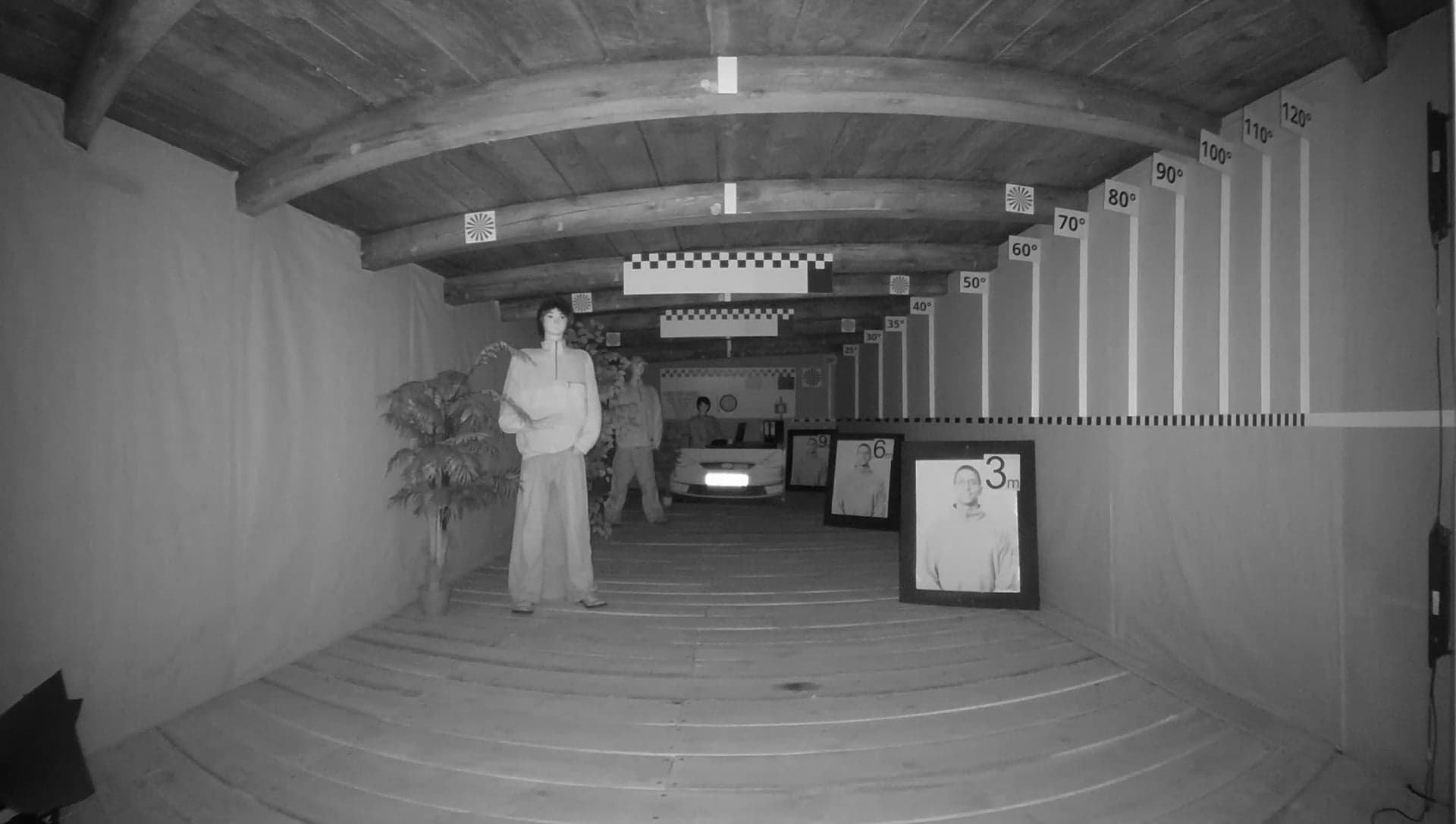Hikvision DS-2CD2345G0P-I(1.68mm) 4 MP Super Wide Angle Fixed Turret Network Camera, miniatura 8