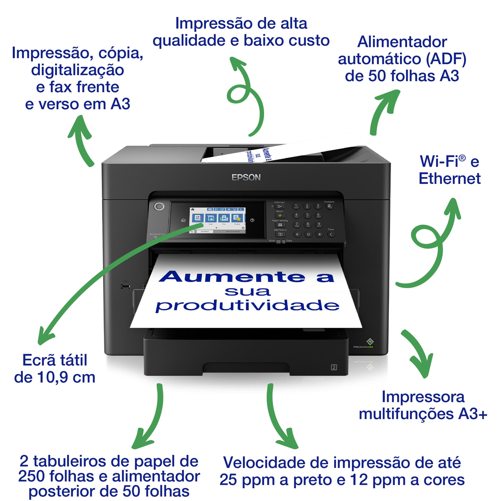 Epson WorkForce Pro WorkForce WF-7840DTWF — miniatura 3
