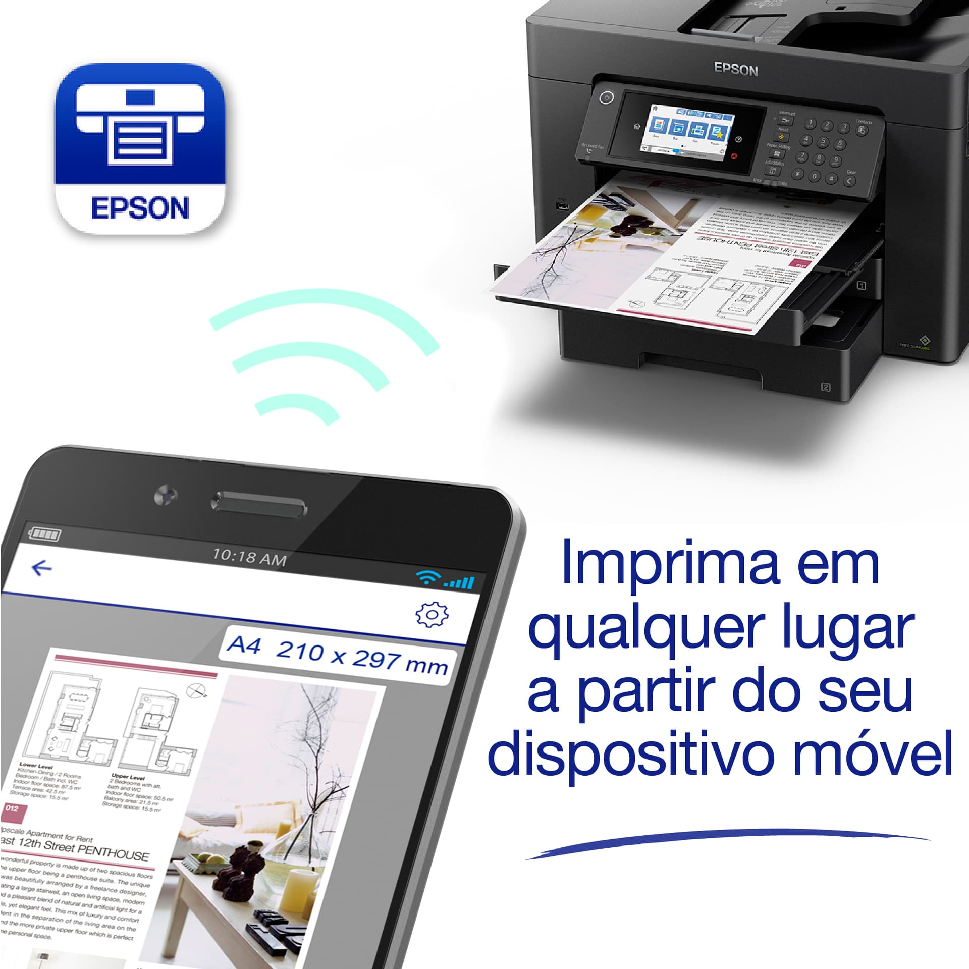 Epson WorkForce Pro WorkForce WF-7840DTWF — miniatura 6