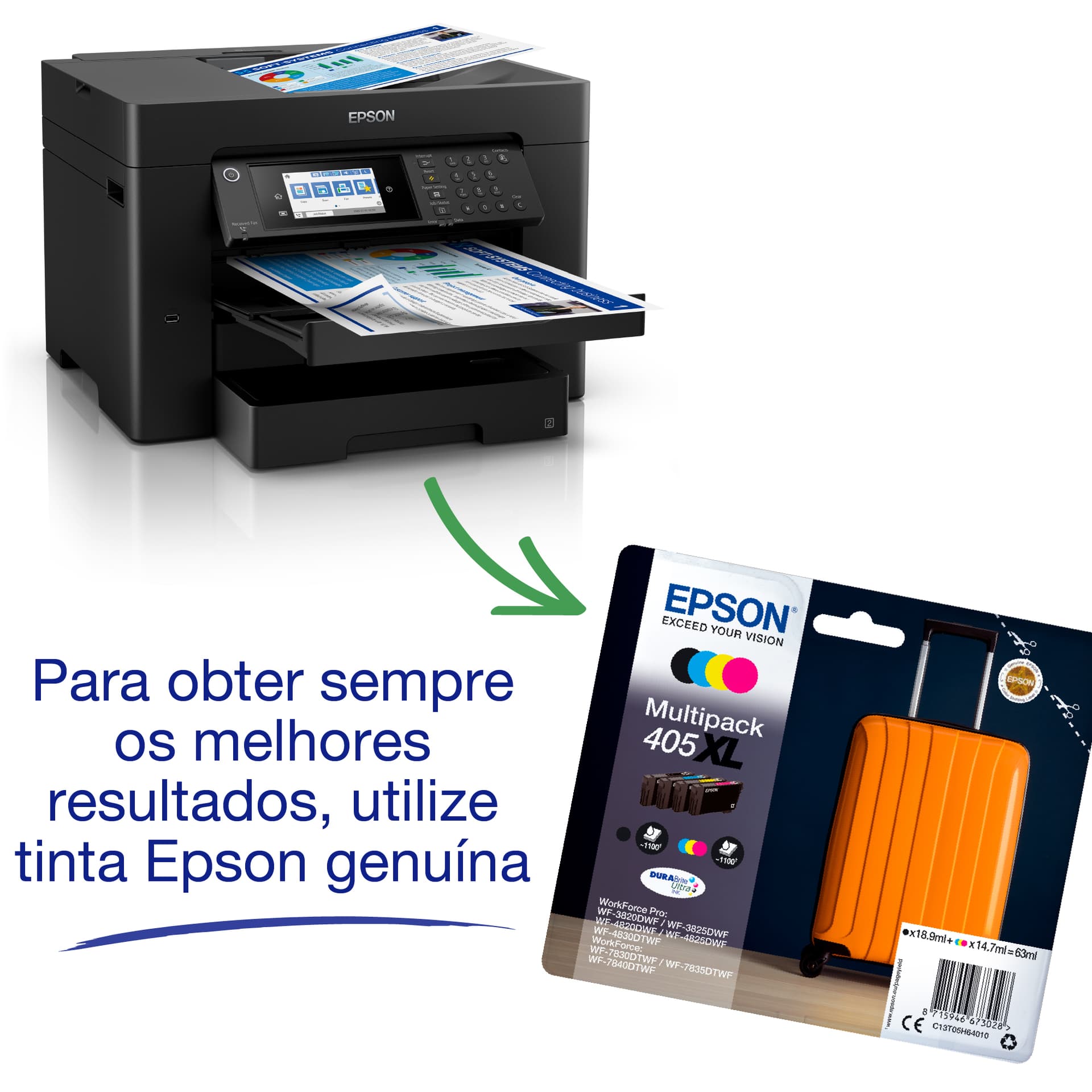 Epson WorkForce Pro WorkForce WF-7840DTWF — miniatura 7