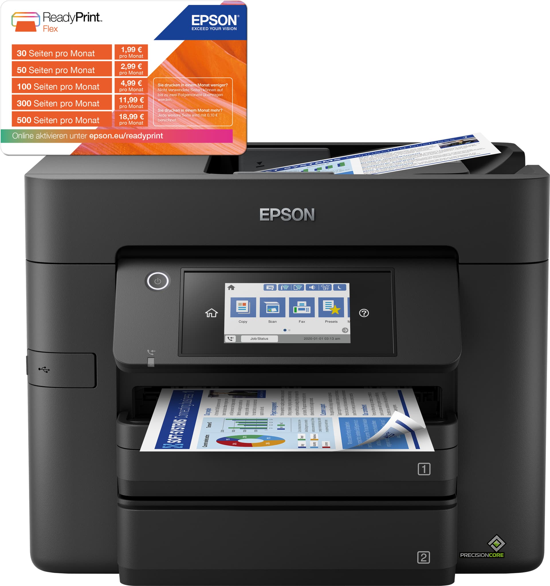 Epson WorkForce Pro WF-4830DTWF — miniatura 9