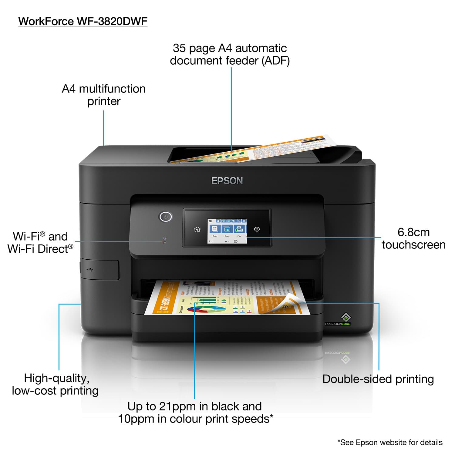 Epson WorkForce Pro WF-3820DWF — miniatura 13