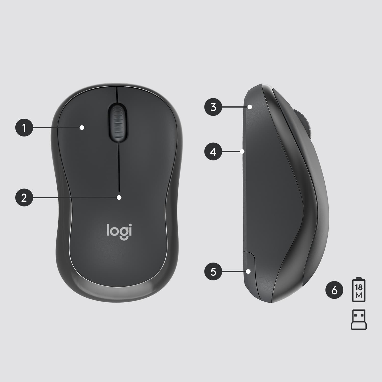 Logitech MK295 Silent — miniatura 7