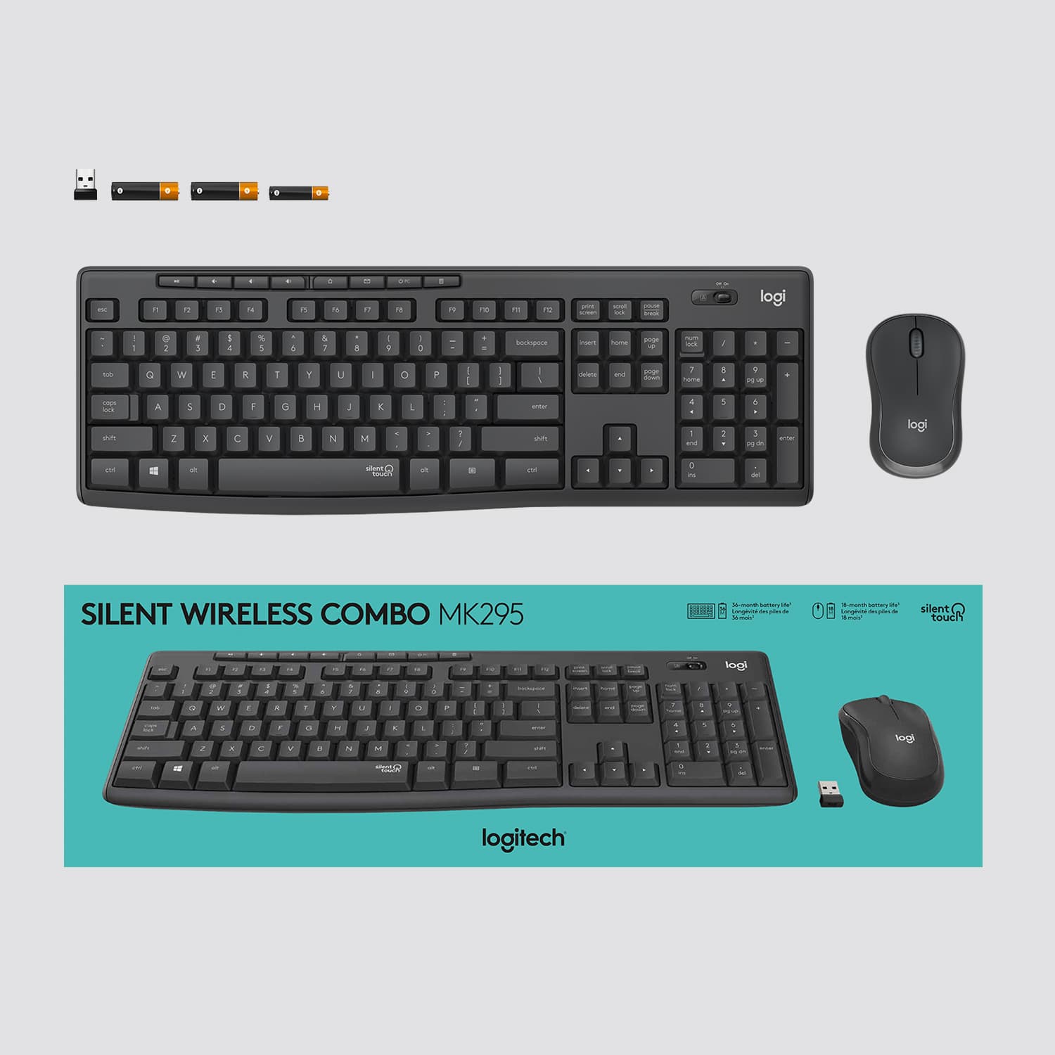 Logitech MK295 Silent — miniatura 9