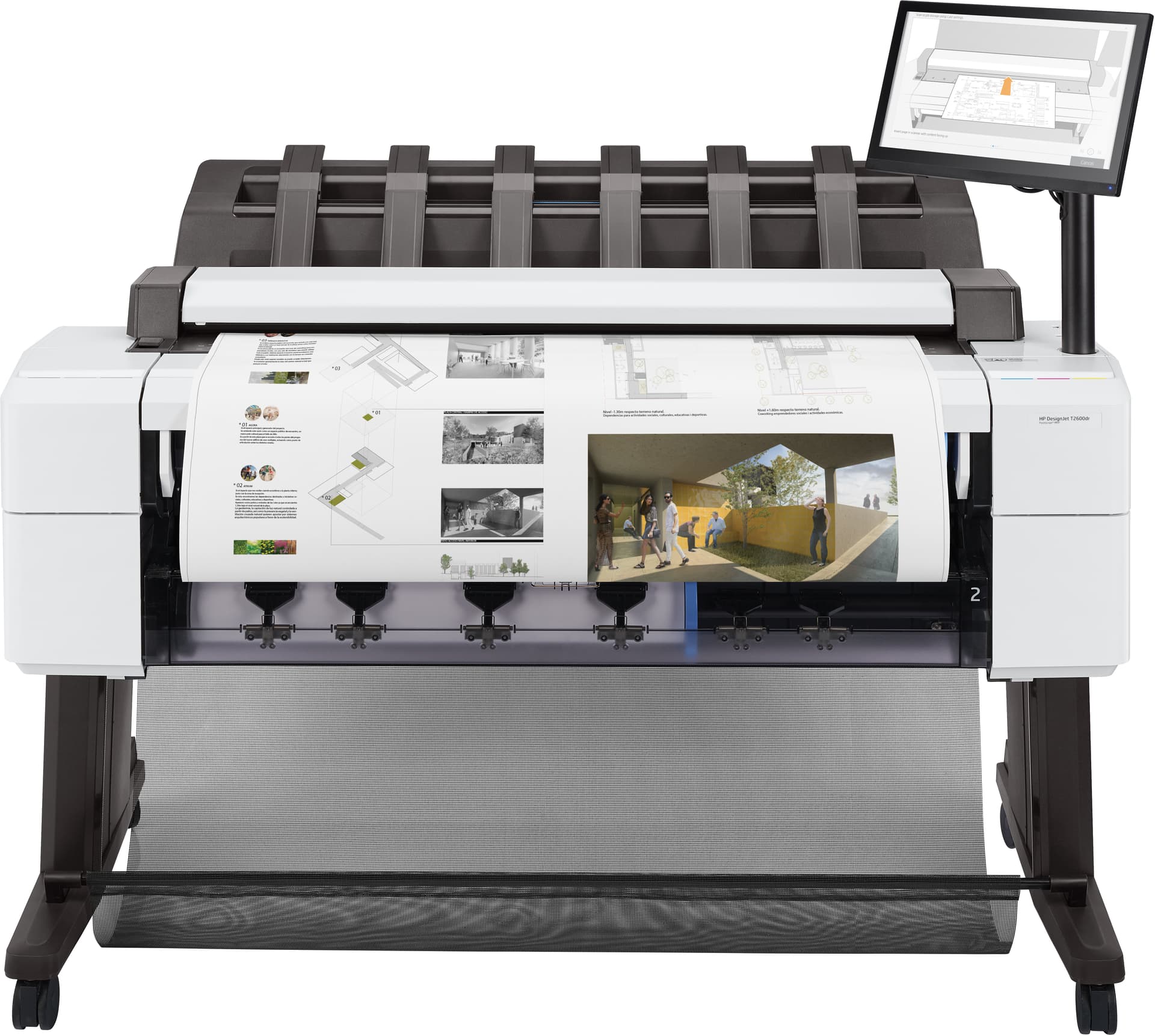 HP Designjet T2600 36-in PostScript Multifunction Printer — miniatura 2