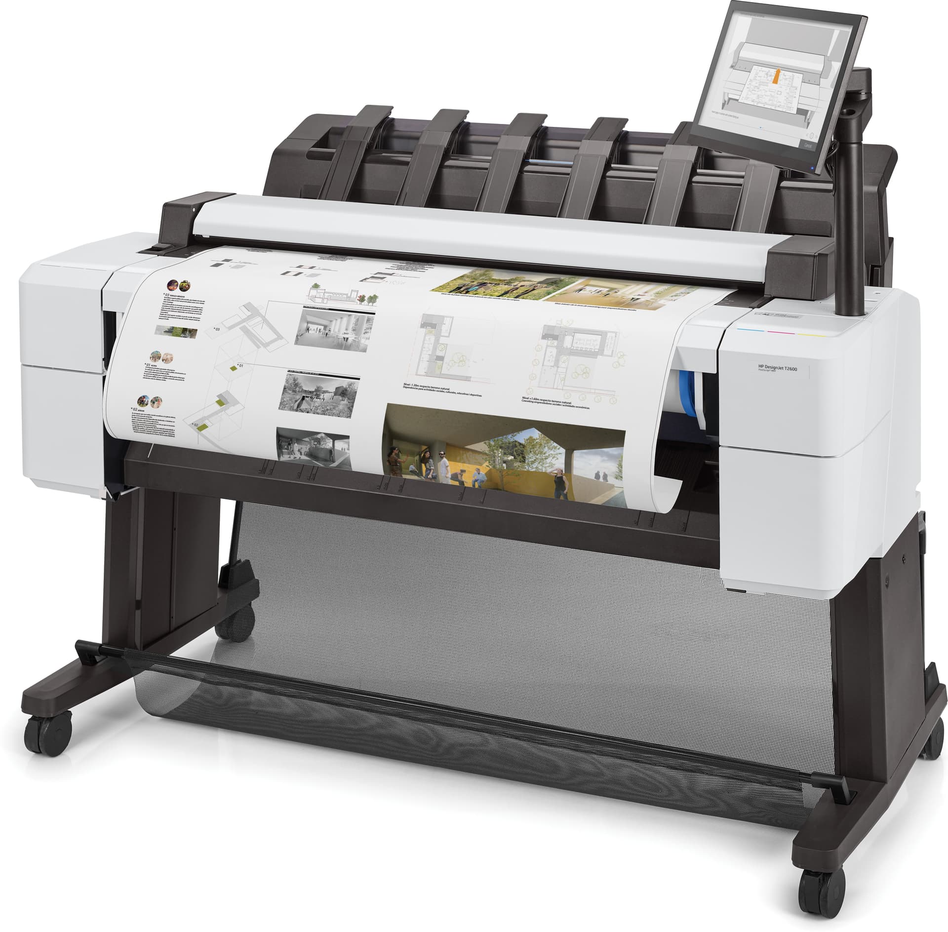 HP Designjet T2600 36-in PostScript Multifunction Printer — miniatura 3