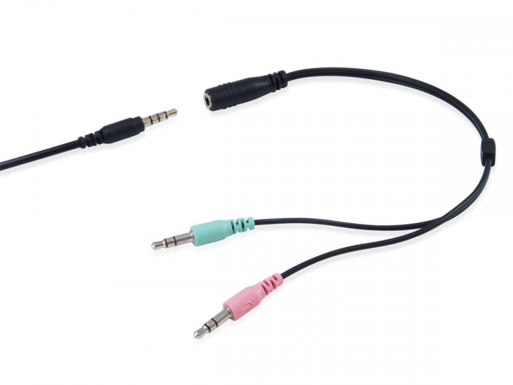 EQUIP LIFE HEADSET C/MICRO C/COMAN VOL 3.5"+ ADAP 2 JACKS #CAMPANHA# — miniatura 5