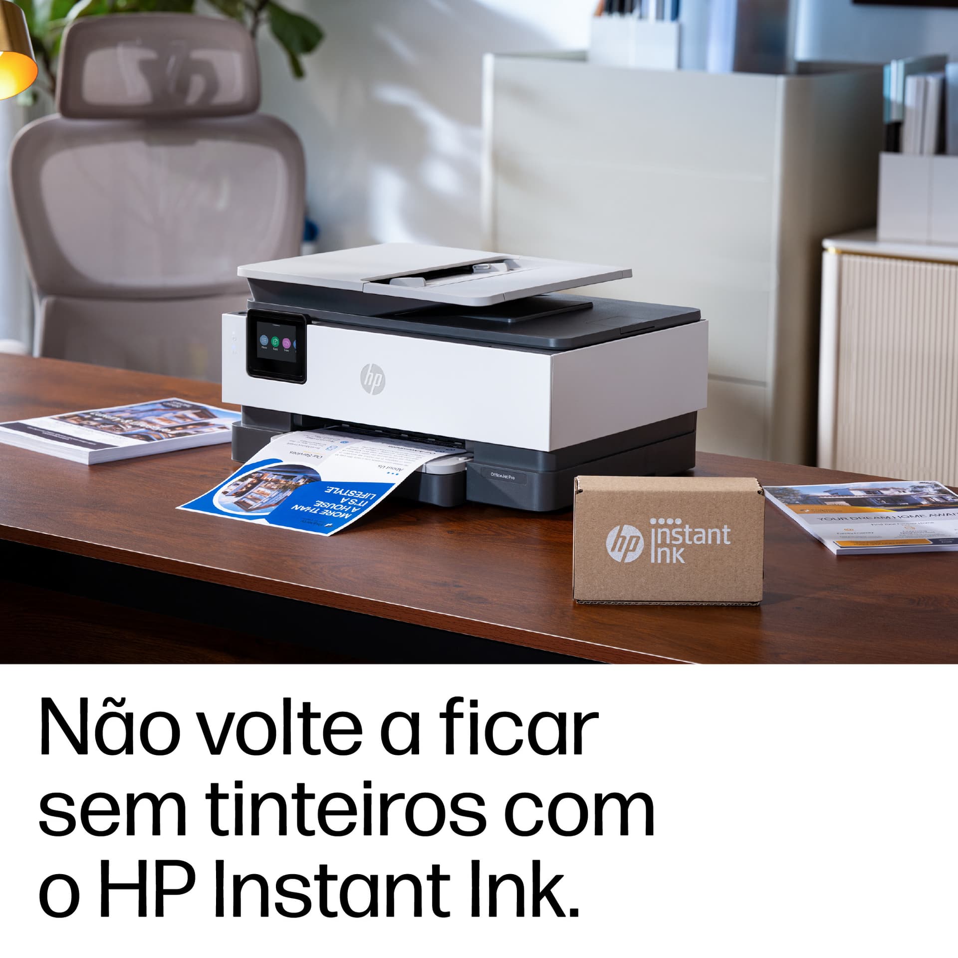 HP OfficeJet Pro 8135e Sem fios All-in-One Cor Impressora, Instant Ink; Impressão frente e verso, miniatura 12