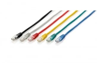 EQUIP CHICOTE CAT6 U/UTP 0.25M AZUL — miniatura 1