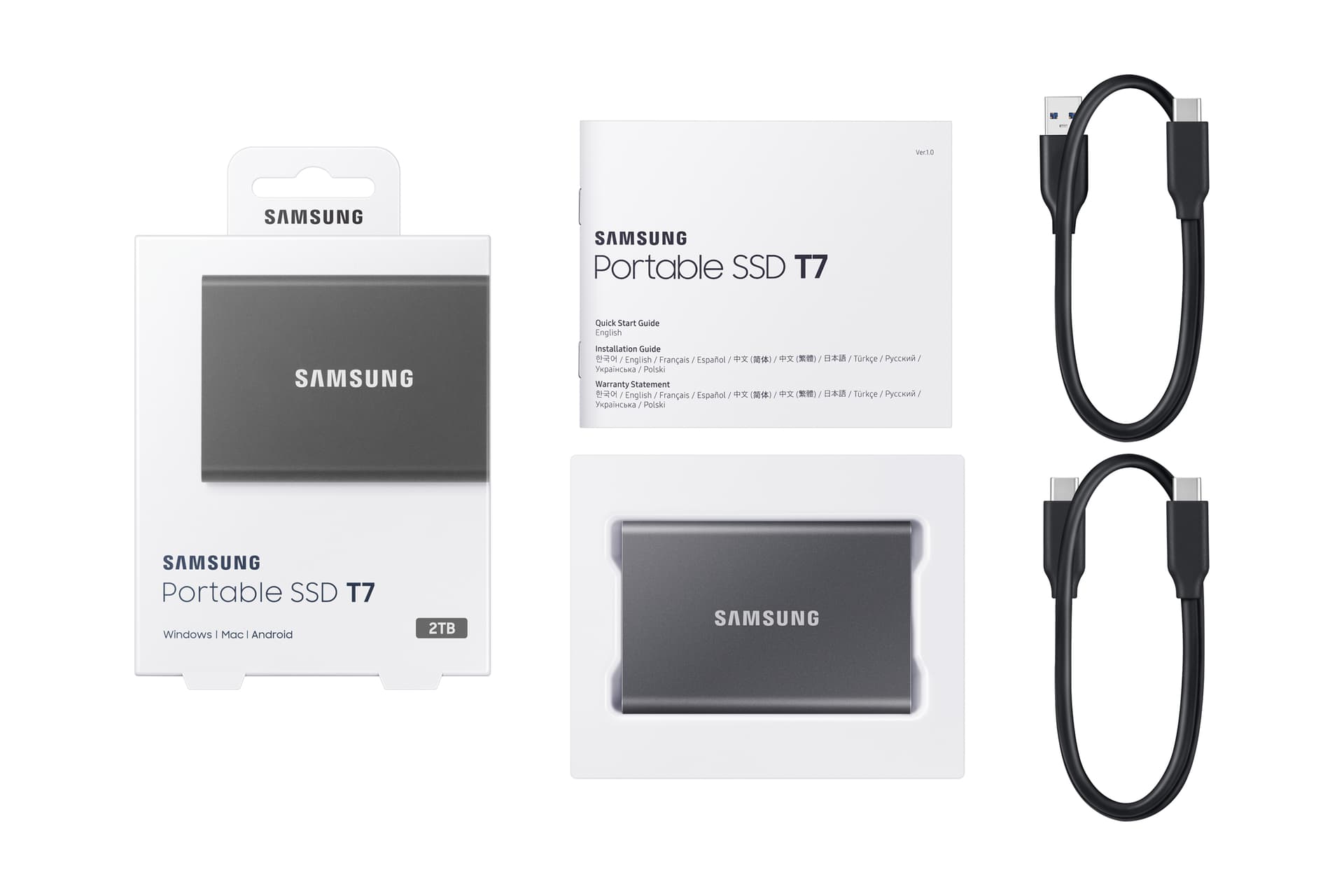 Samsung Portable SSD T7, miniatura 12