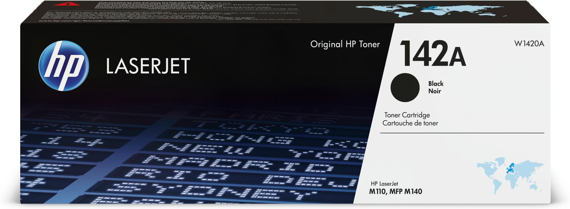 HP Toner LaserJet Original 142A, preto — miniatura 1